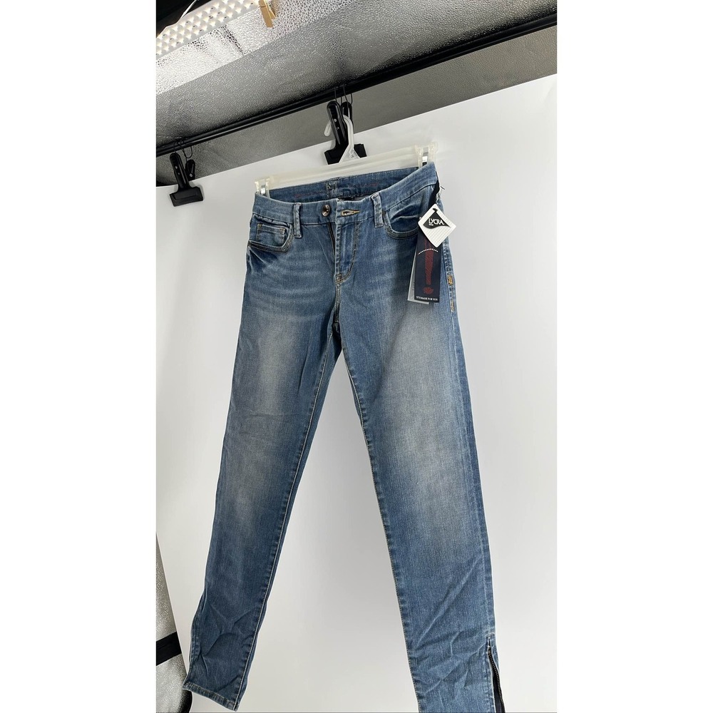 DL1961 Women's Blue Denim Mid Rise Instasculpt Ankle Skinny Jeans LYCRA  Sz‎ 27